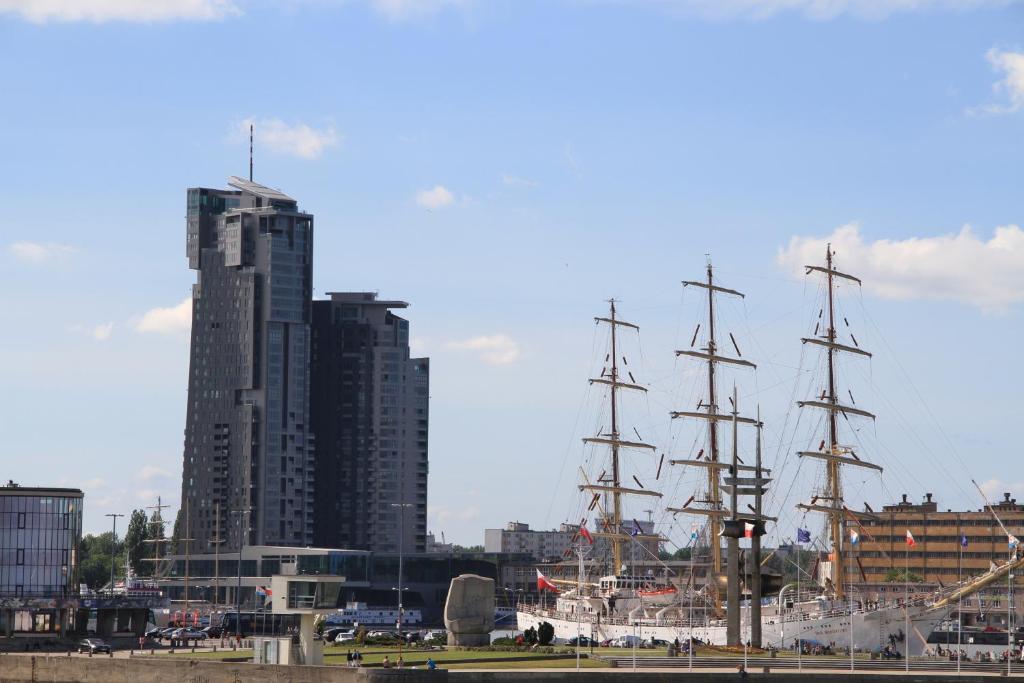 Sea Towers Daire Gdynia Dış mekan fotoğraf