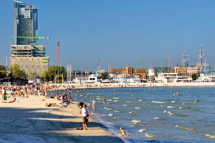 Sea Towers Daire Gdynia Dış mekan fotoğraf